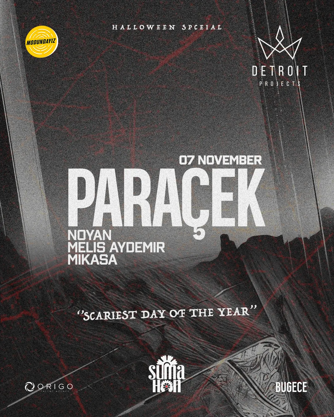 DETROIT PROJECTS PRESENTS: Paraçek HALLOWEEN