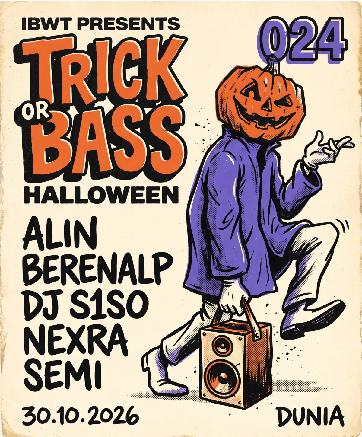 IBWT presents: TRICK or BASS 024