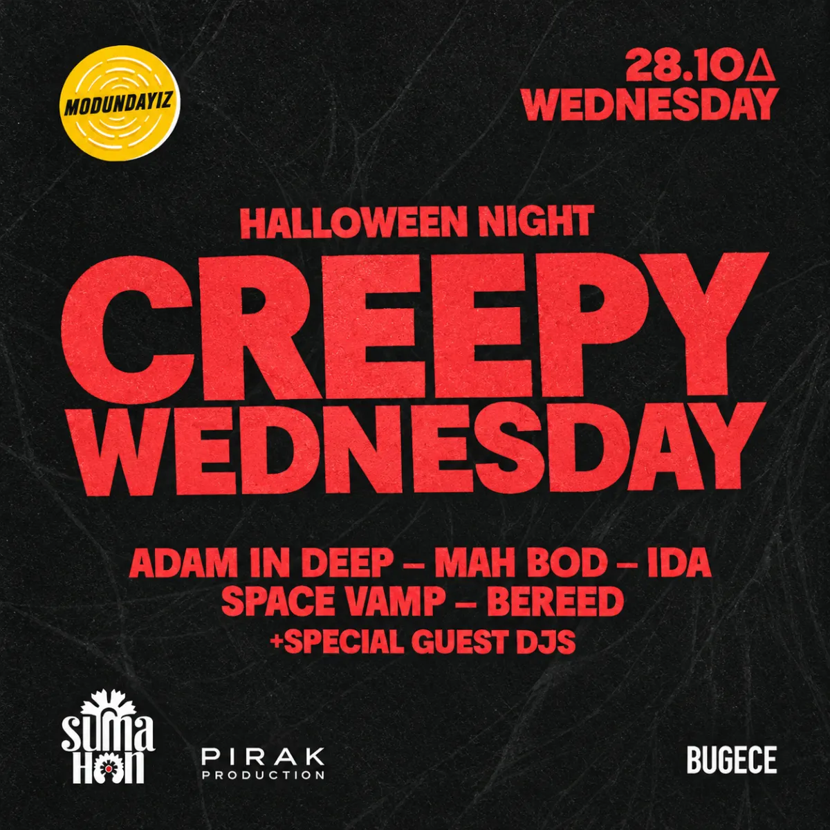 HALLOWEEN NIGHT: CREEPY WEDNESDAY