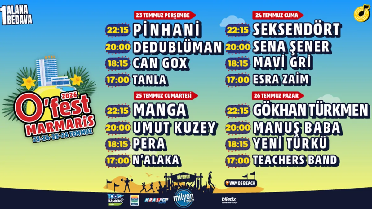 Ofest Marmaris - Cumartesi