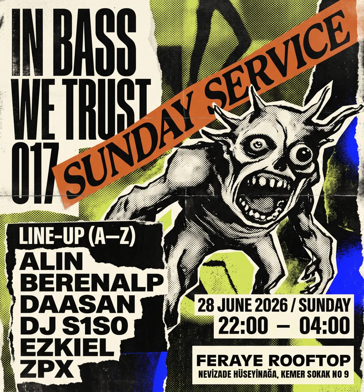 IN BASS WE TRUST 017: SUNDAY SERVICE