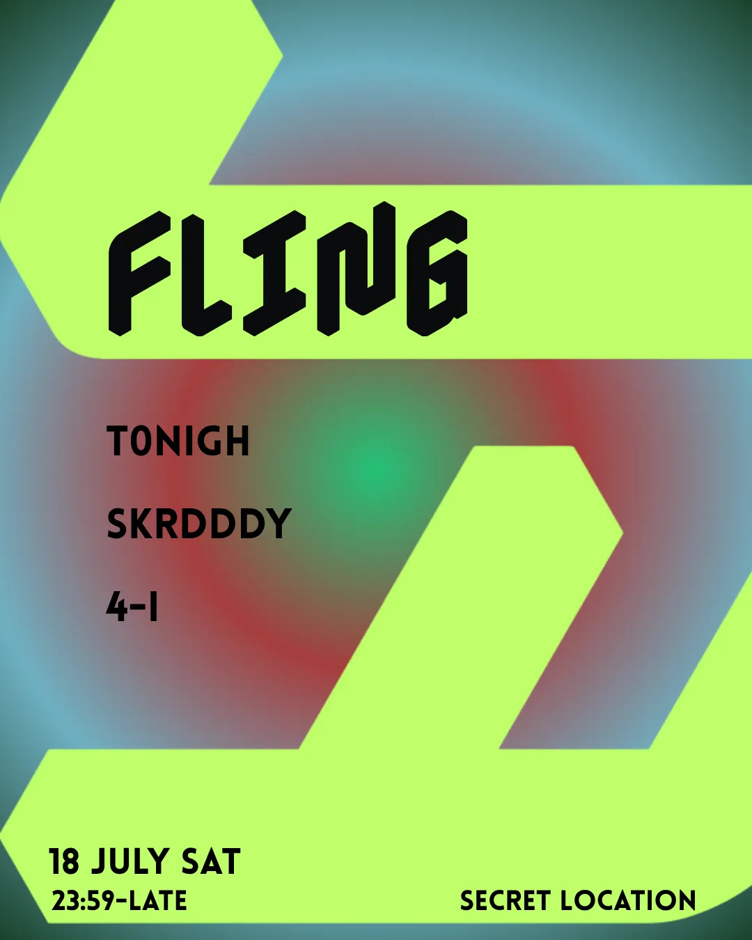 FLING 14 - T0nigh - Skrdddy - 4-i